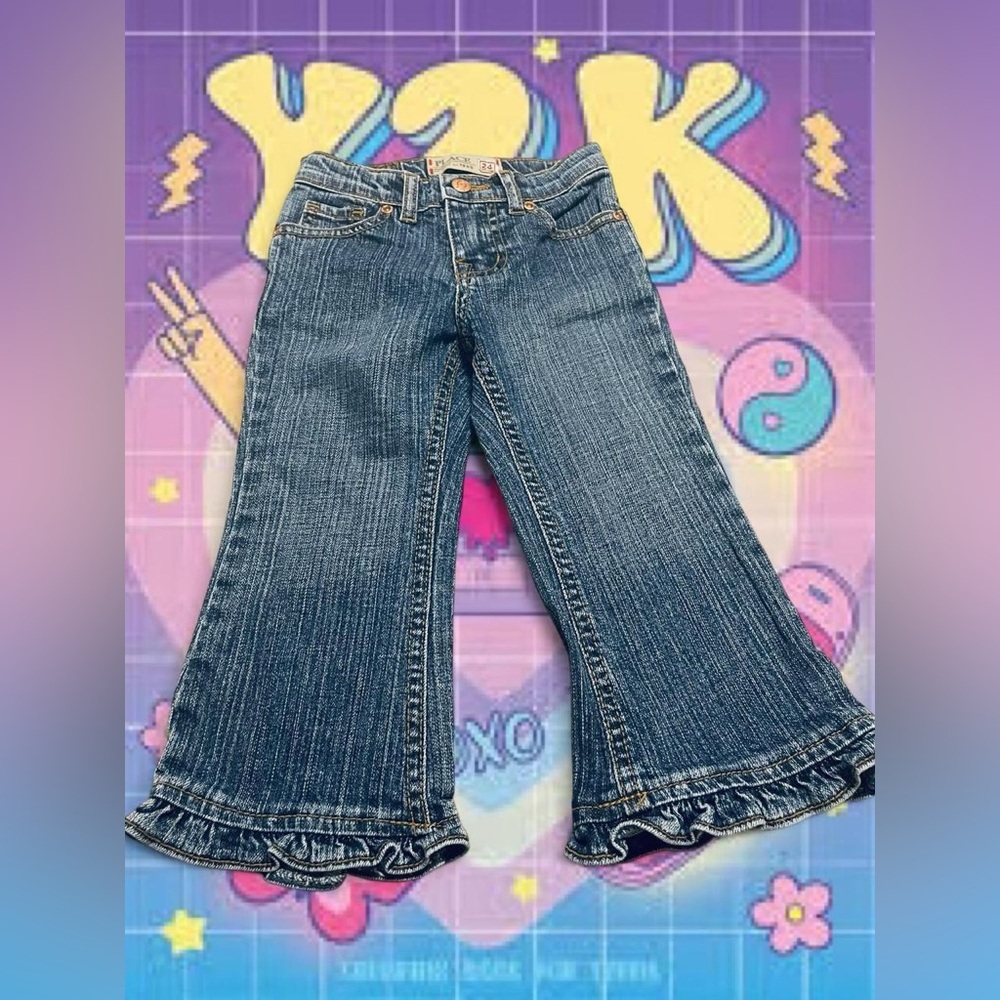 Place Blue Flared Kids Jeans